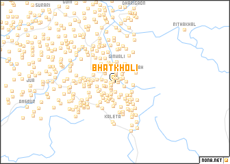 map of Bhatkholi