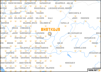 map of Bhātkuja