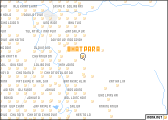 map of Bhātpāra