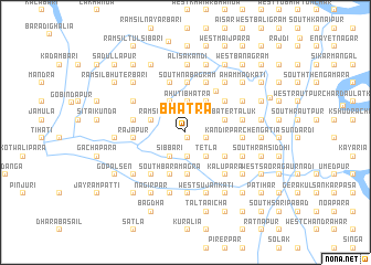 map of Bhātra