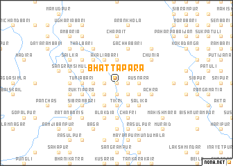 map of Bhattapāra