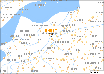 map of Bhatti