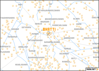 map of Bhatti