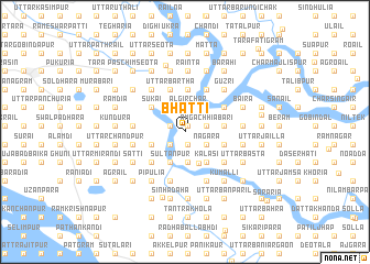 map of Bhatti