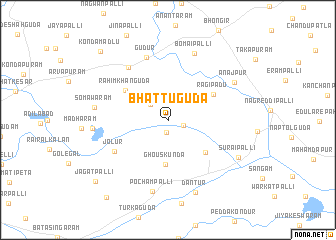 map of Bhattuguda