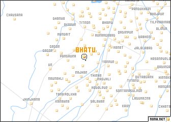 map of Bhātu