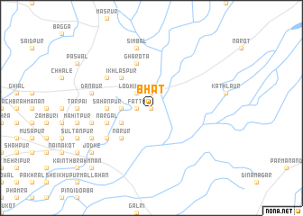 map of Bhāt