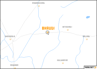 map of Bhaudi