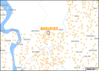 map of Bhauriān