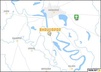 map of Bhauvāpār