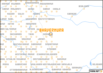 map of Bhavermura