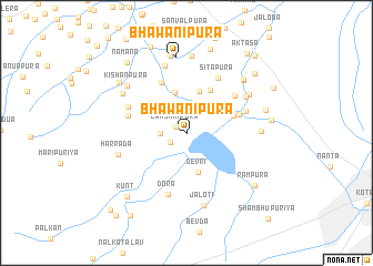 map of Bhawānīpura