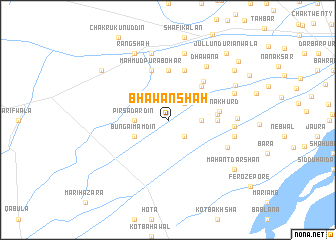 map of Bhāwan Shāh