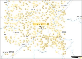 map of Bhayānsu