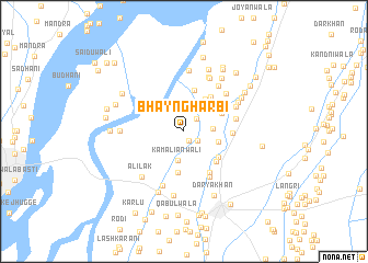 map of Bhayn Gharbi