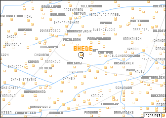 map of Bhede