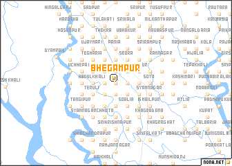 map of Bhegampur