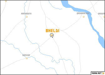 map of Bheldi