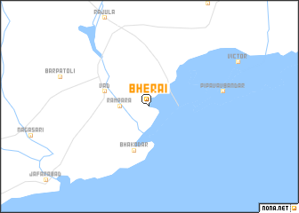 map of Bherai