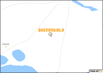 map of Bherandiāla