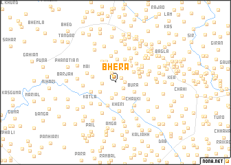 map of Bhera