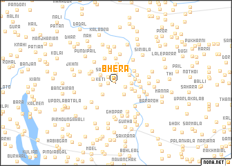 map of Bhera