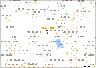map of Bherewāli