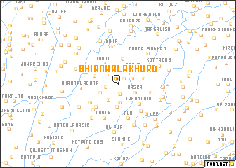 map of Bhiānwāla Khurd