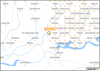 map of Bhiān