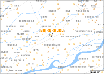 map of Bhīku Khurd