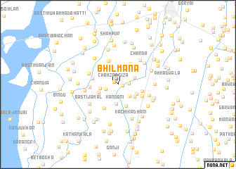 map of Bhilmāna