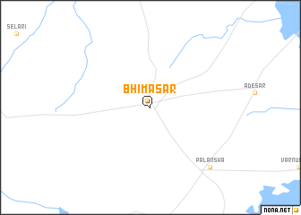 map of Bhimāsar