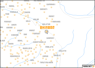 map of Bhimbar