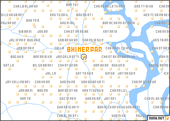 map of Bhimerpār