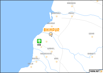 map of Bhimpur