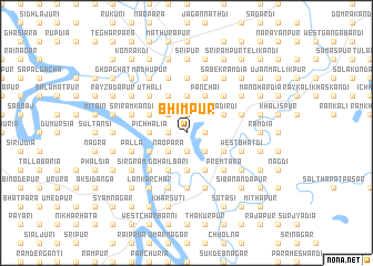 map of Bhimpur