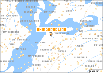 map of Bhinda Pāoliān