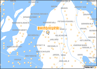 map of Bhindi Kurāi