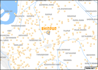 map of Bhinpur