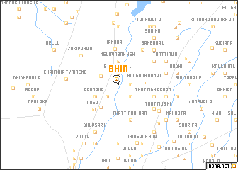 map of Bhīn