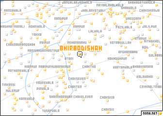 map of Bhir Bodi Shāh