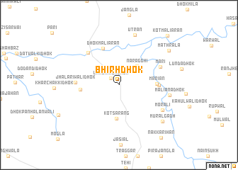 map of Bhirh Dhok