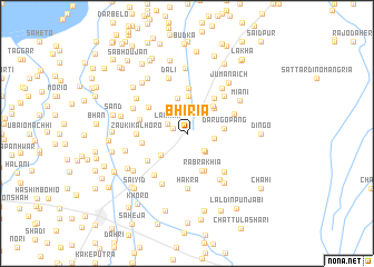 map of Bhiria