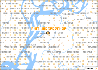 map of Bhiti Jhagrār Char