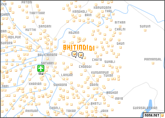 map of Bhitindi