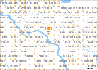 map of Bhiti