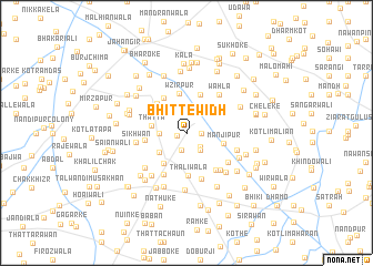 map of Bhittewidh