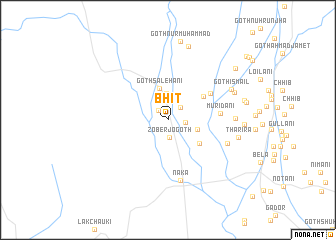 map of Bhit