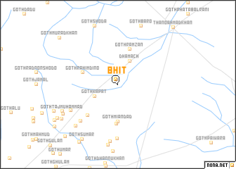 map of Bhit