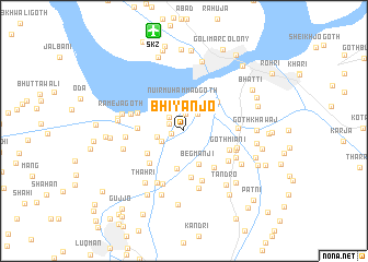 map of Bhiyān jo